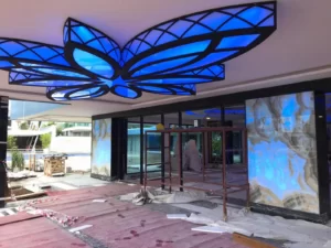 alanya dış cephe led aydınlatma ve mimari led aydınlatma